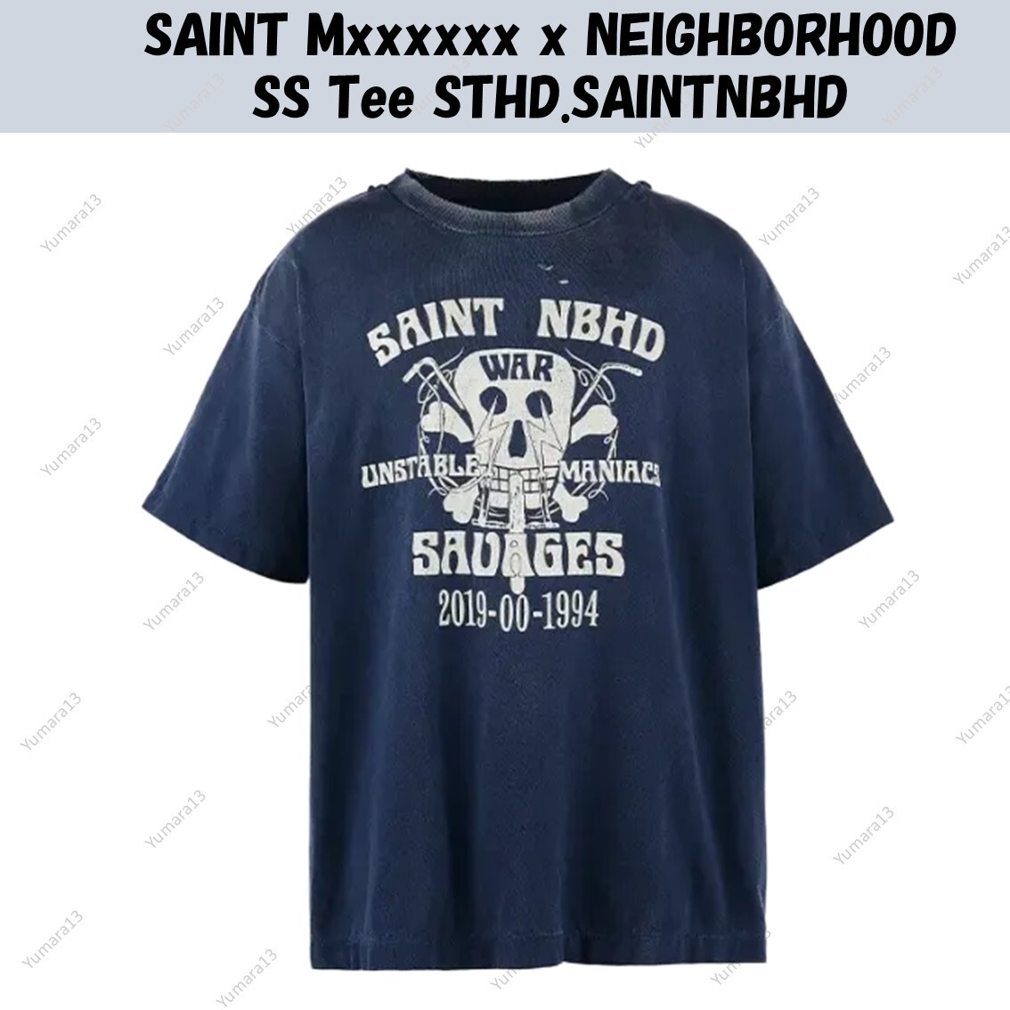 SAINT Mxxxxxx x NEIGHBORHOOD SS Tee STHD.SAINTNBHD | eBay