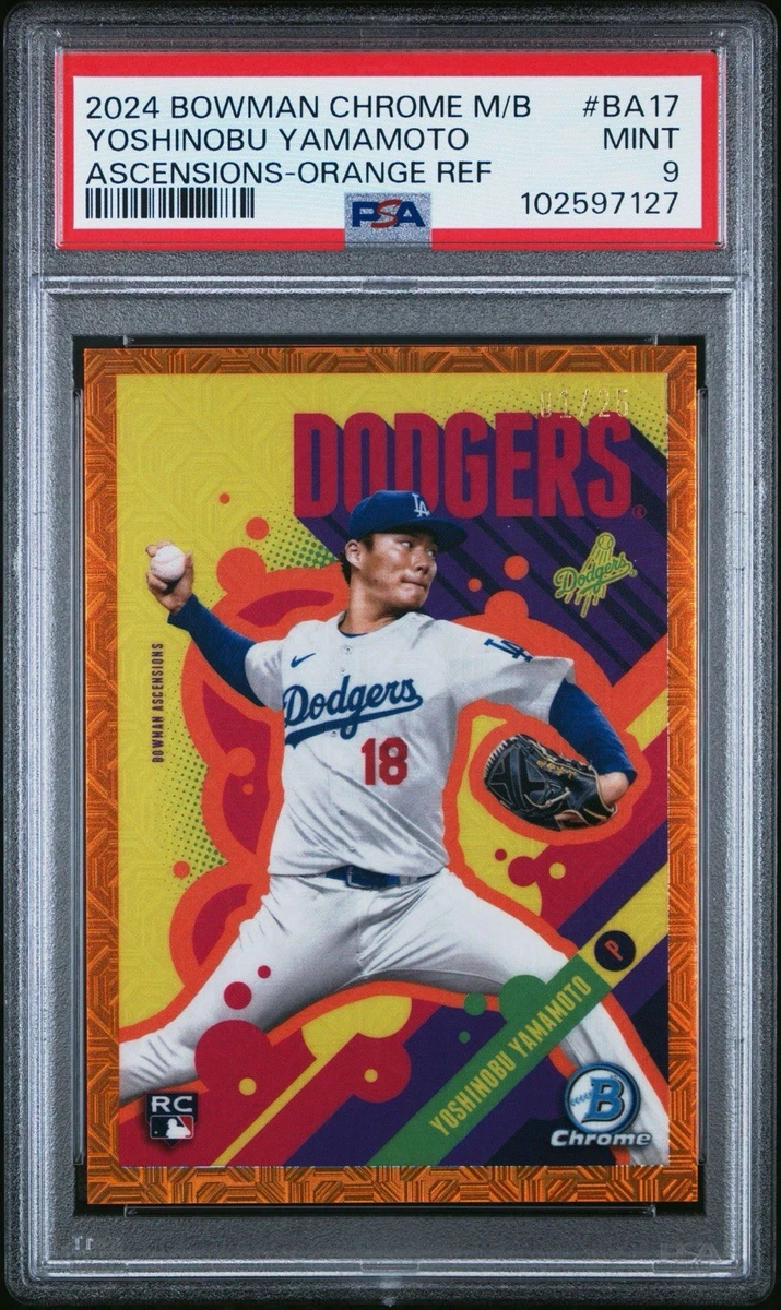 2024 Bowman Chrome - Yoshinobu Yamamoto #BA-17 for sale | eBay