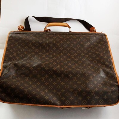 Louis Vuitton Travel Garment Carry Bag Case Suitcase Monogram
