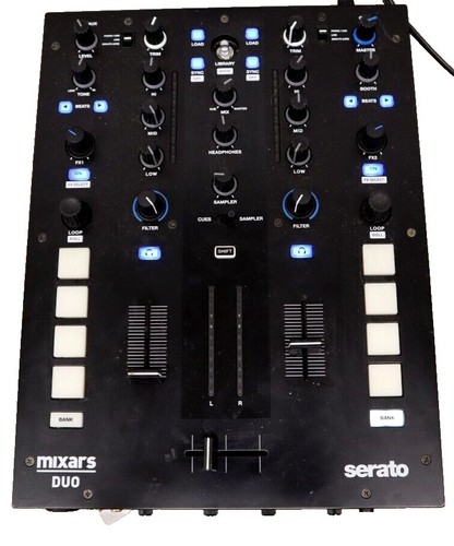 Mixars Duo Mk2 Mixer Dj Professional To Two Channels With Audio