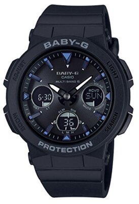 CASIO Baby-G BGA-2500-1AJF Beach Explorer Series Solar Radio Black