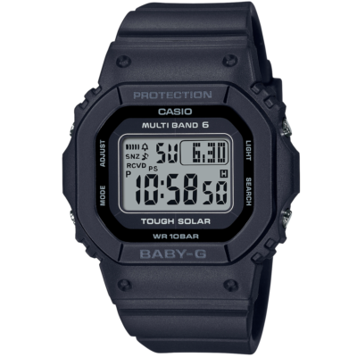 CASIO BABY-G BGD-5650-1JF Radio Solar Digital Quartz Watch Black