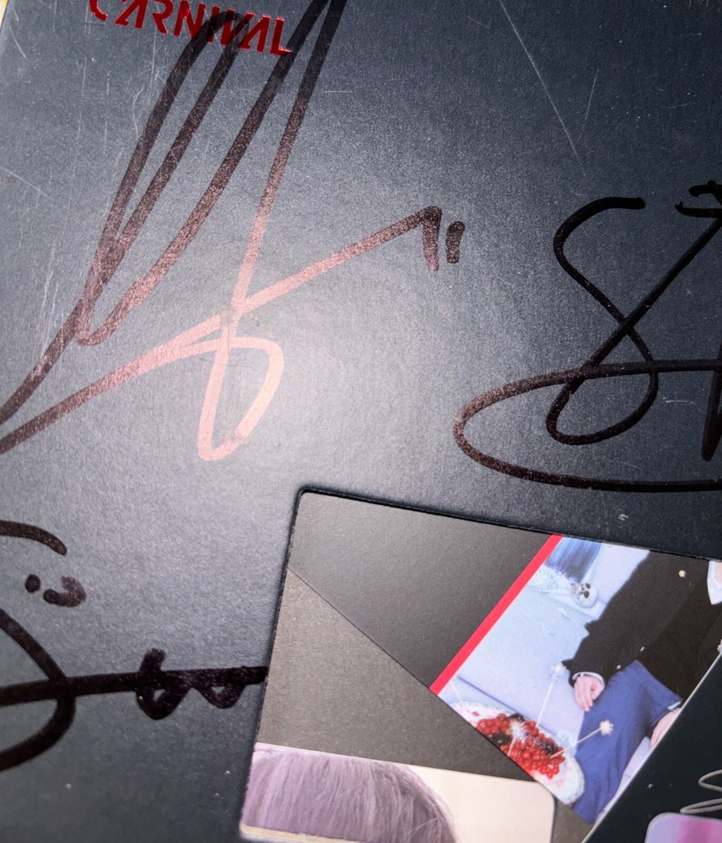 ENHYPEN CARNIVAL サインアルバム シリアル付き非売品マークあり