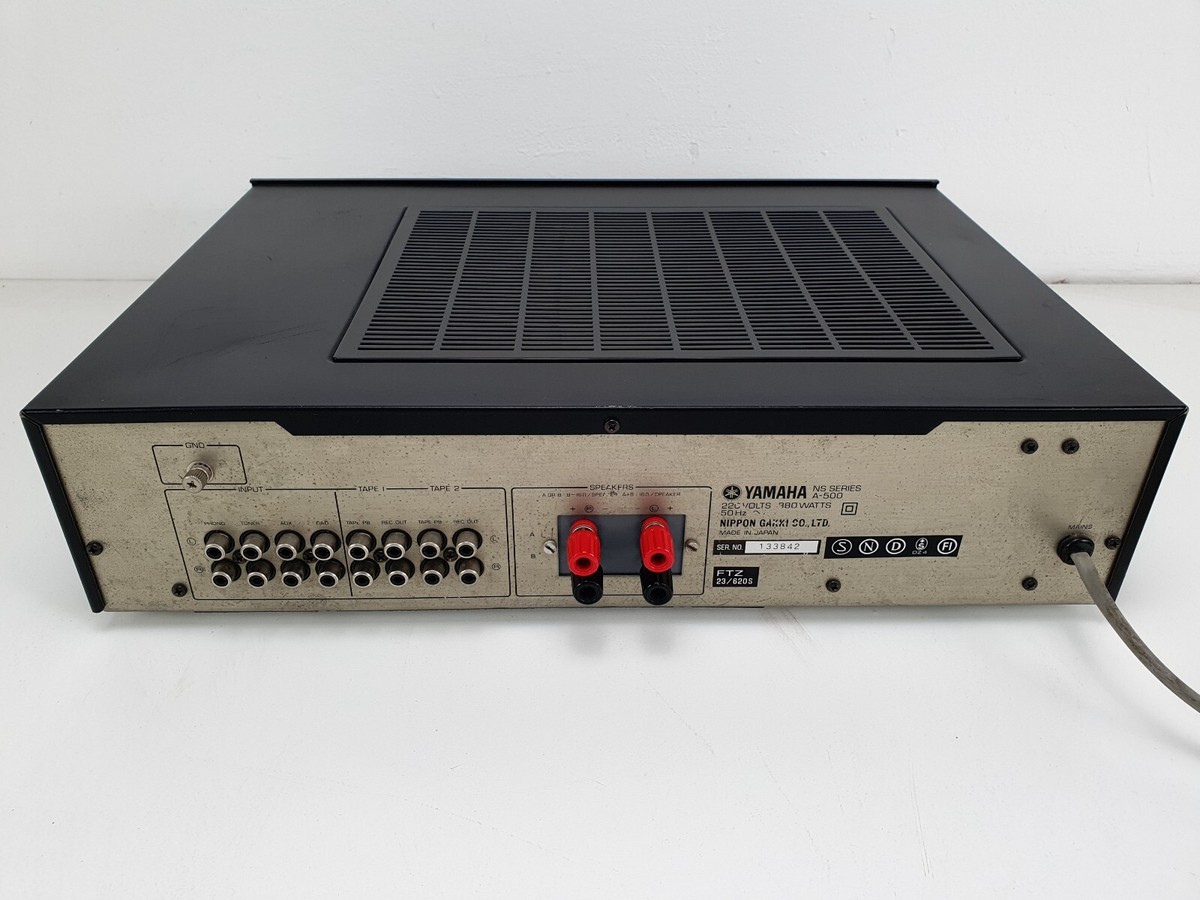 Yamaha A-500 Natural sound Stereo Amplifier - Serviced | eBay