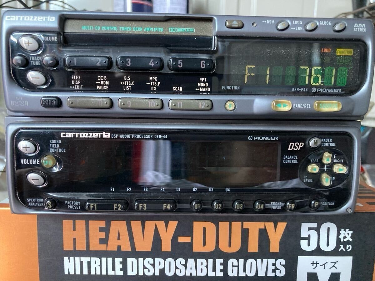 AS IS Pioneer Carrozzeria DEQ-44 DSP Digital Sound Processor With