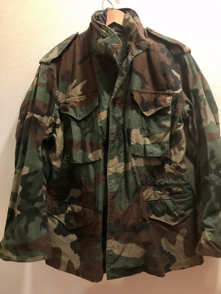 Alpha Industries M-65 Field Jacket Made In USA Military Army