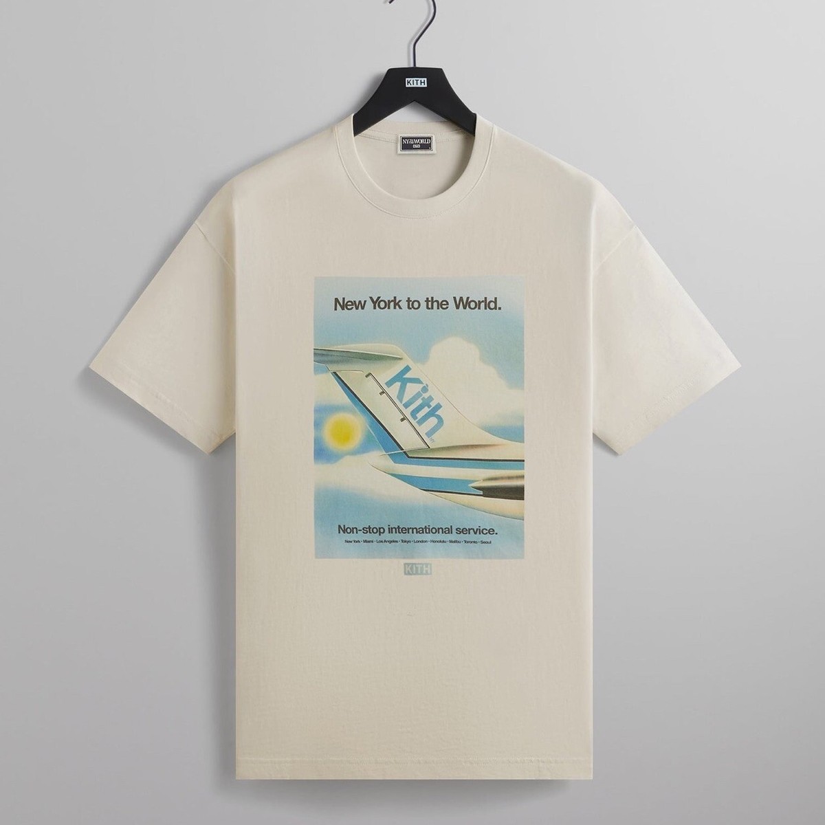 Kith New York NY to the World Int. Service Airlines Vintage Tee