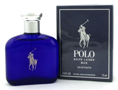 Polo Ralph Lauren Blue Box Eau de Toilette Cologne 2.5 oz 75 ml