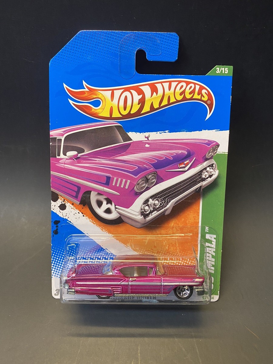 2010 Hot Wheels Treasure Hunt 1958 Chevy Impala Lowrider in