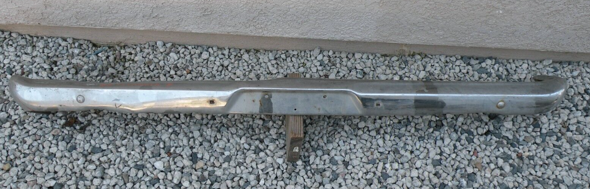 X PLYMOUTH BELVEDERE NEW TRIPLE PLATED CHROME FRONT BUMPER IMPACT