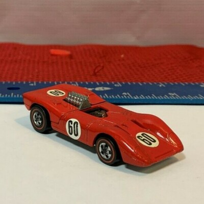 VINTAGE 1969 HOT WHEELS REDLINE FERRARI 312P NEAR MINT 105B | eBay
