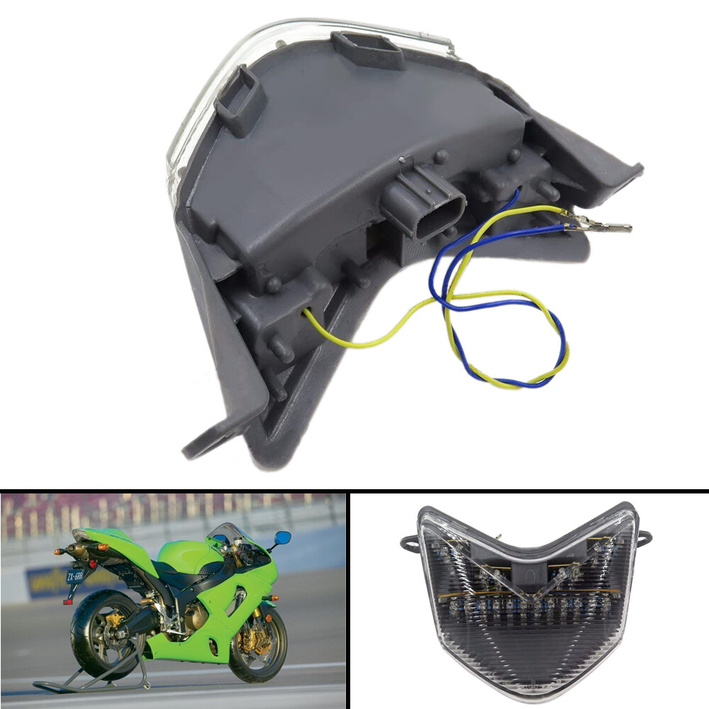 Tail Brake Light Clear Replacement Lights Fit For Kawasaki Ninja