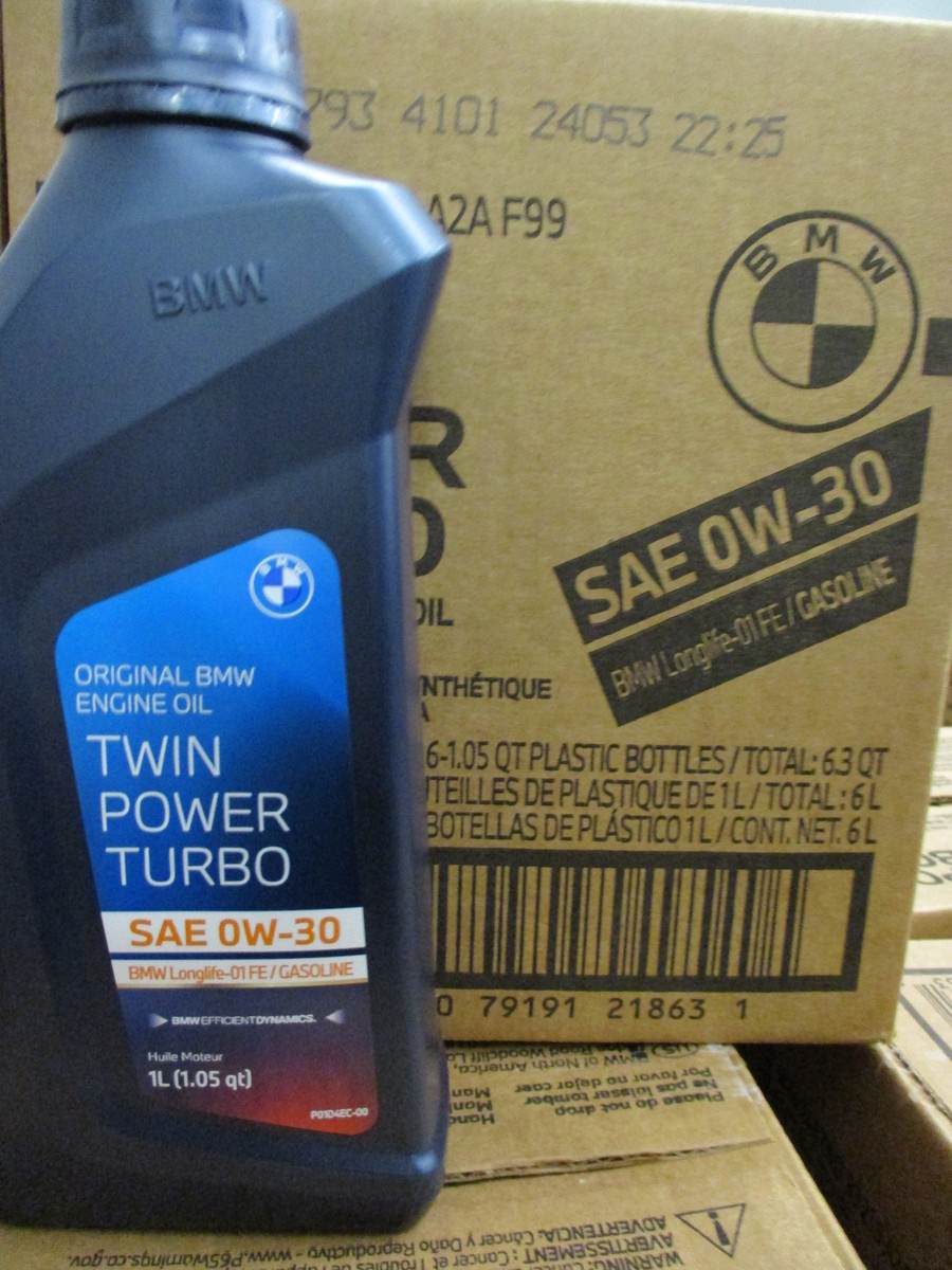 BMW Genuine OEM 0W30 Motor Oil TwinPower Turbo LL-01 FE 83-21-5