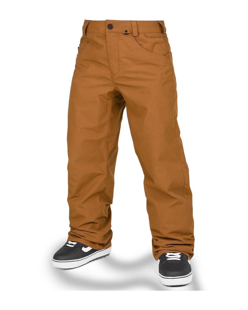Volcom 5-Pocket Men's Snow Pants, Caramel, X-Large | eBay