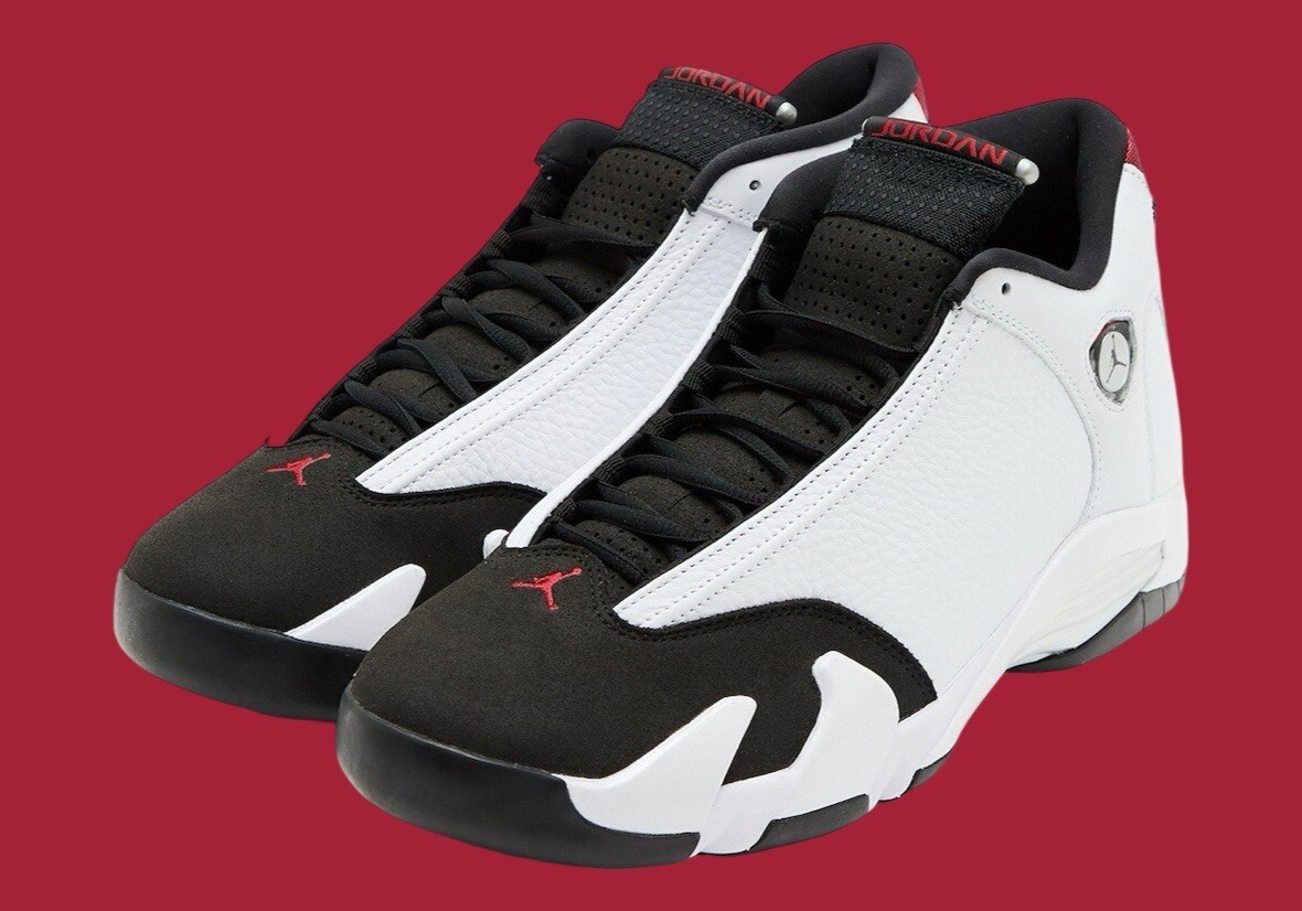 Nike Air Jordan 14 Retro Black Toe (2024) 487471-160 Fast Ship! | eBay
