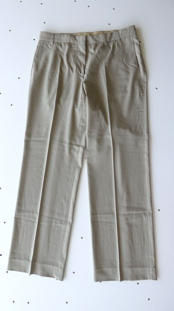 Jil Sander Tailor Made wool pants in sand color FR 42 (US 10) | eBay