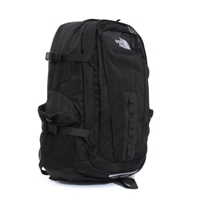 Original The North Face HOT SHOT Backpack 28L Black Daypack