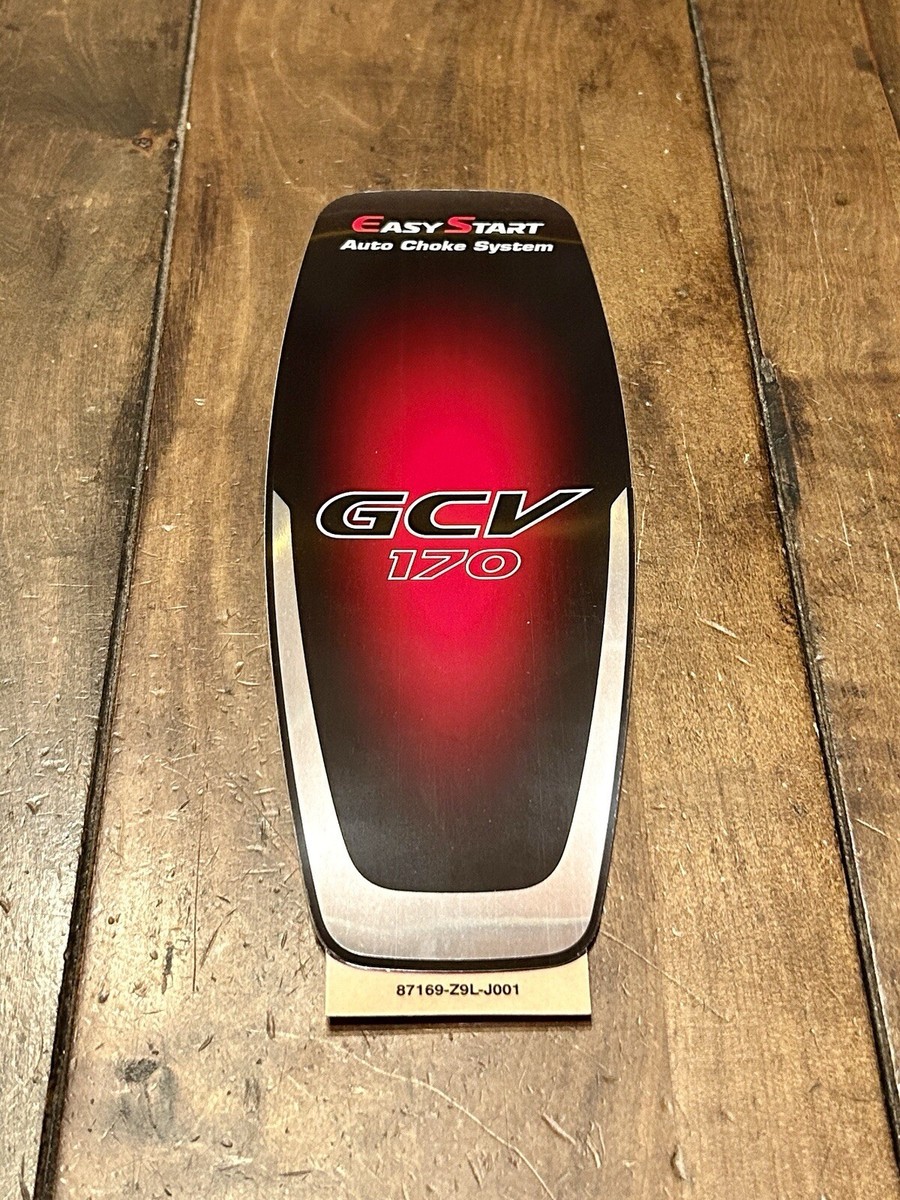 HONDA Engine Decal HRN216 87169-Z9L-J00 Genuine OEM | eBay