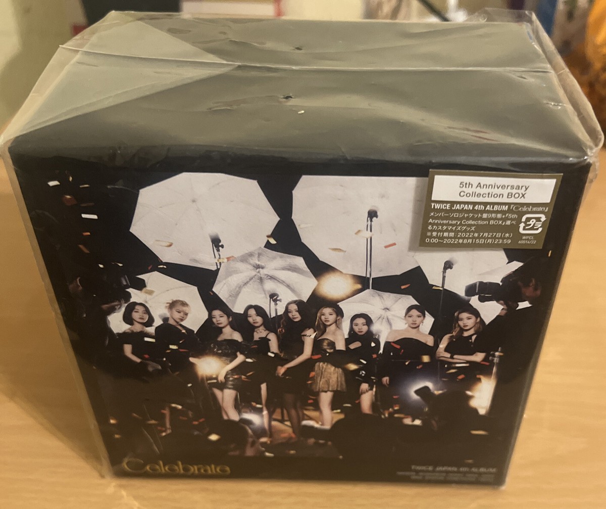 TWICE Celebrate 5th Anniversary BOX | eBay