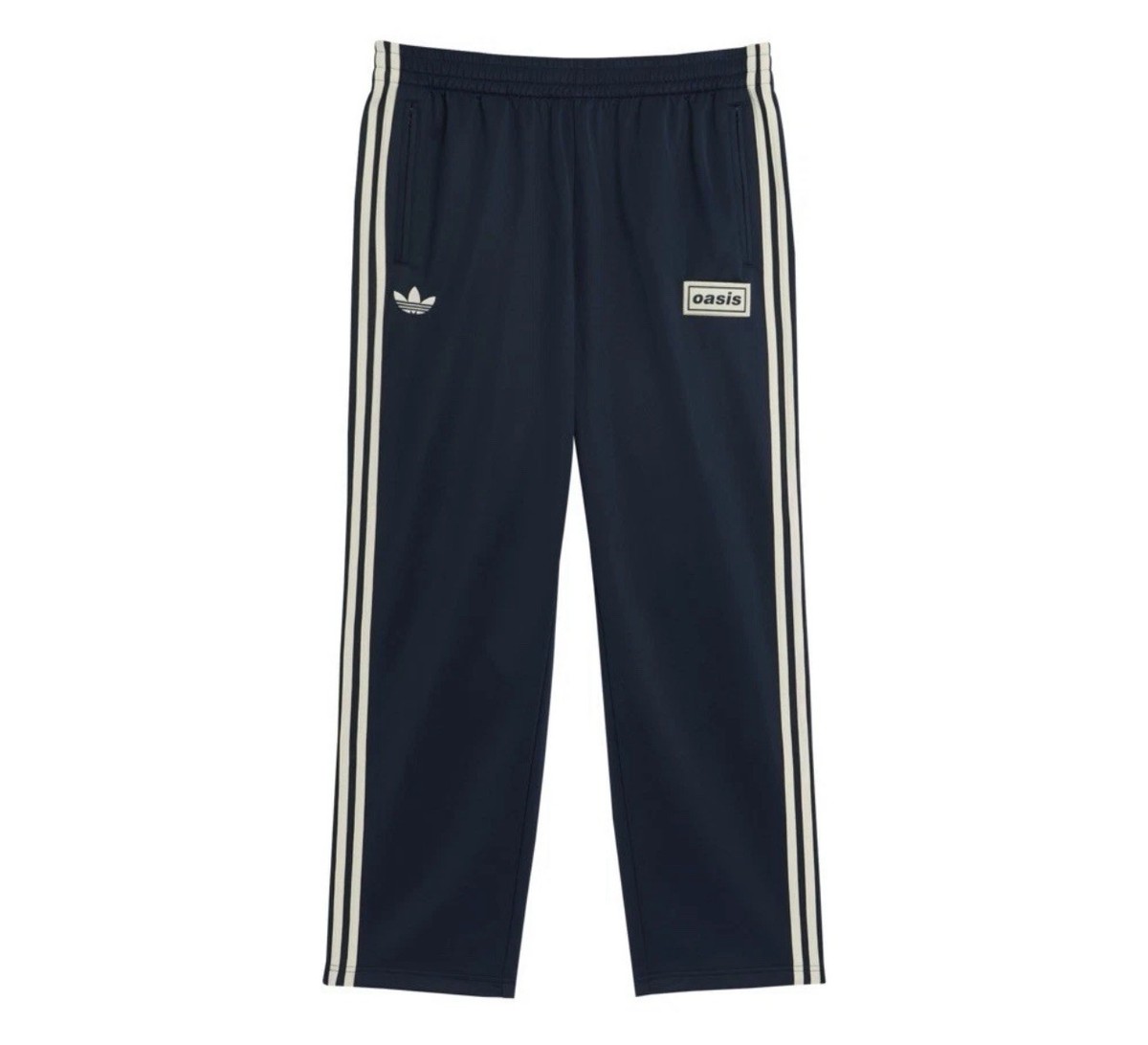 NWT Adidas X Oasis '25 Official Merch Navy Firebird Track Pants XL