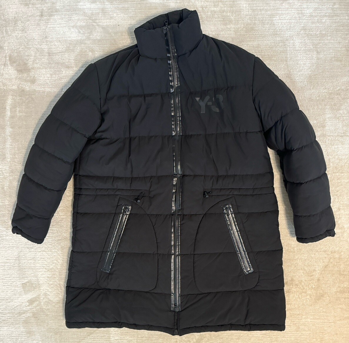 Y-3 Yohji Yamamoto Oversized Down Puffer Parka Jacket Coat y3