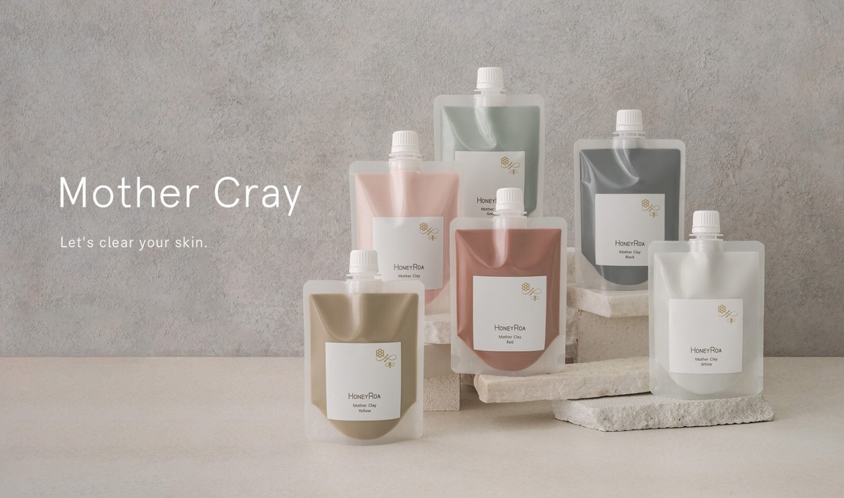 HONEY ROA Mother Clay Mask 6 Types Aging Pore Dry Oily Skin Care