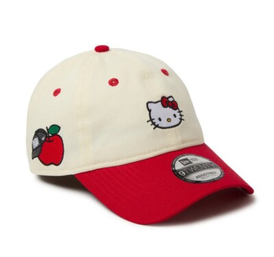 NEW ERA 9 Twenty Cap HELLO KITTY Chrome x Red Visor 14432202 | eBay