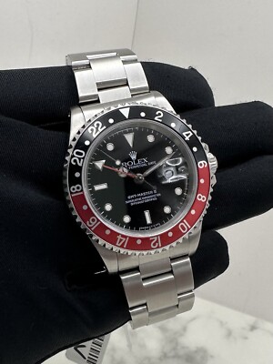 Rolex 40MM GMT Master II “Coke” - 16710 | eBay
