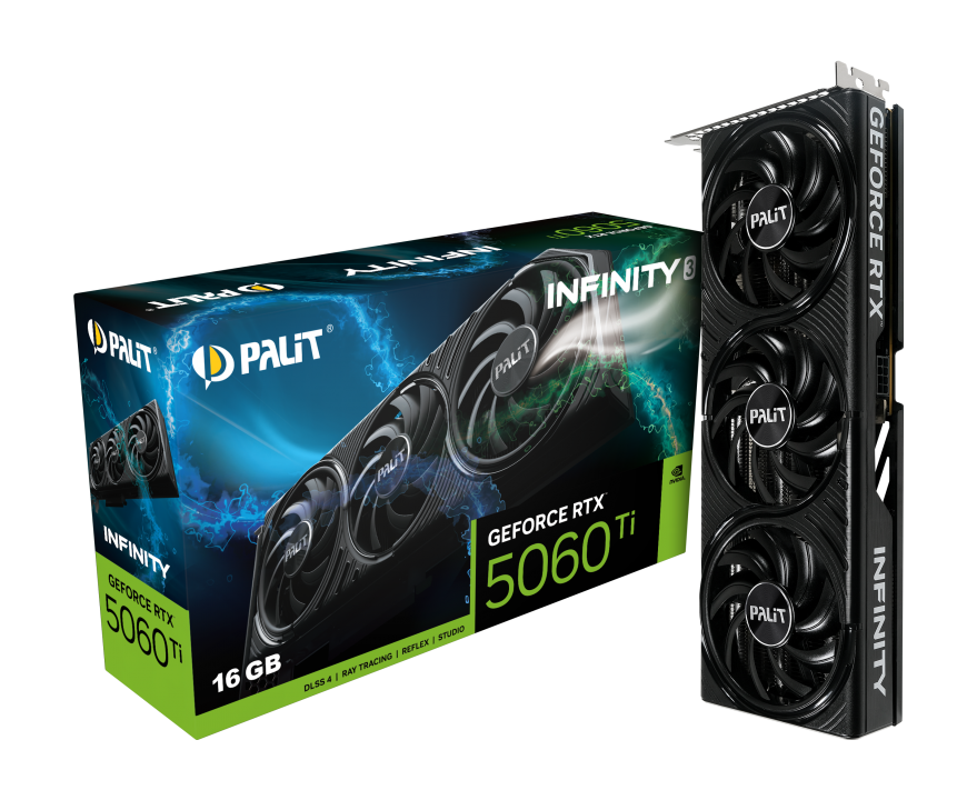PALIT GeForce RTX 5060 Ti Infinity 3 16GB NE7506T019T1-GB2061S