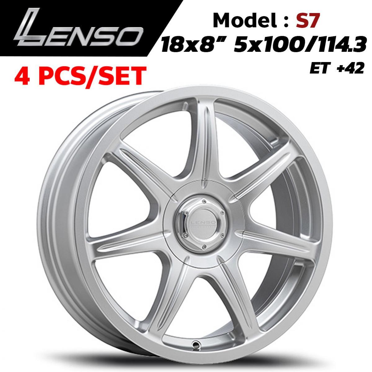 Lenso S7 Wheel Rim 18x8 PCD 5x114.3 ET+42 Limited For Mitsubishi