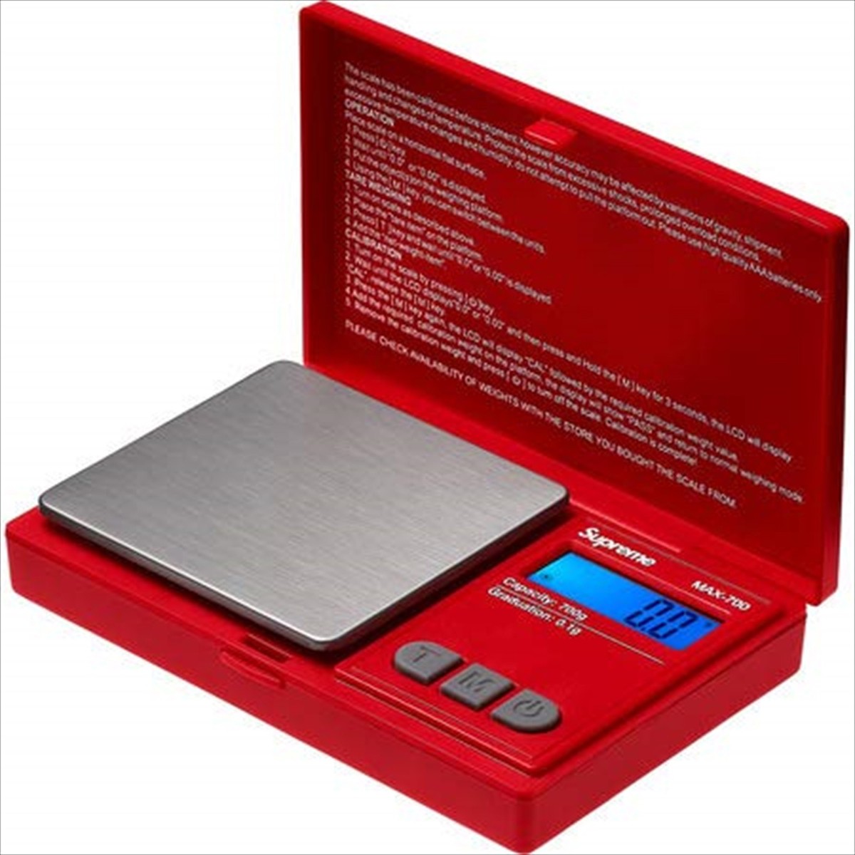 Supreme X AWS Max-700 Digital Scale RED from Japan NEW | eBay