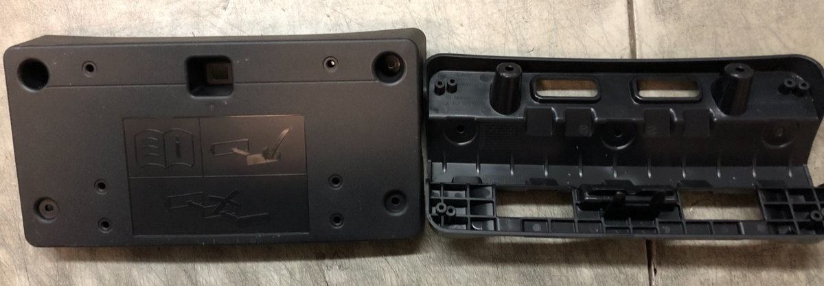 2024 2026 Mercedes Benz GLE AMG License Bracket Set A1678851210