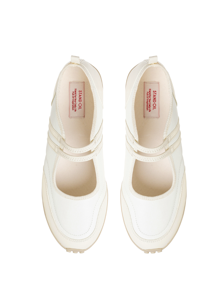Stand Oil] Strap Mary Jane Sneakers - Ivory | eBay