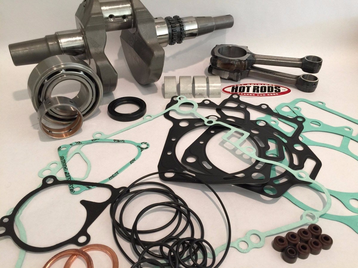 KAWASAKI KFX 700 Bottom End Hotrods Crank Rod Gaskets Rebuild
