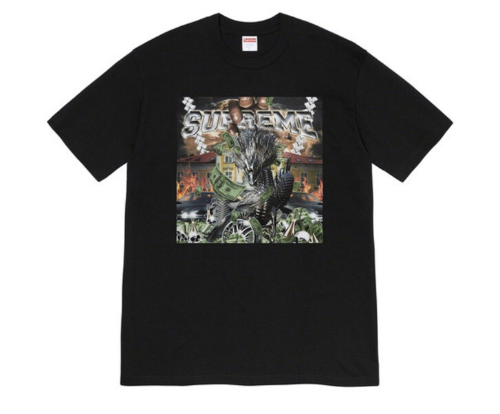 Supreme SS20 Dragon Tee Black Size Medium Box Logo Bogo | eBay