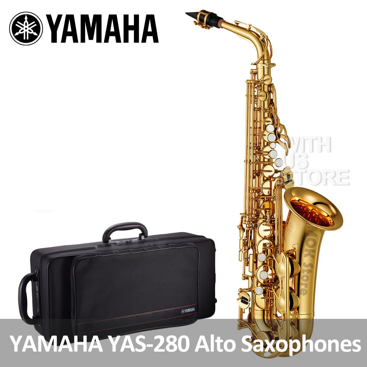 Yamaha YAS-280 Student Alto Saxophone - Gold Lacquer for sale