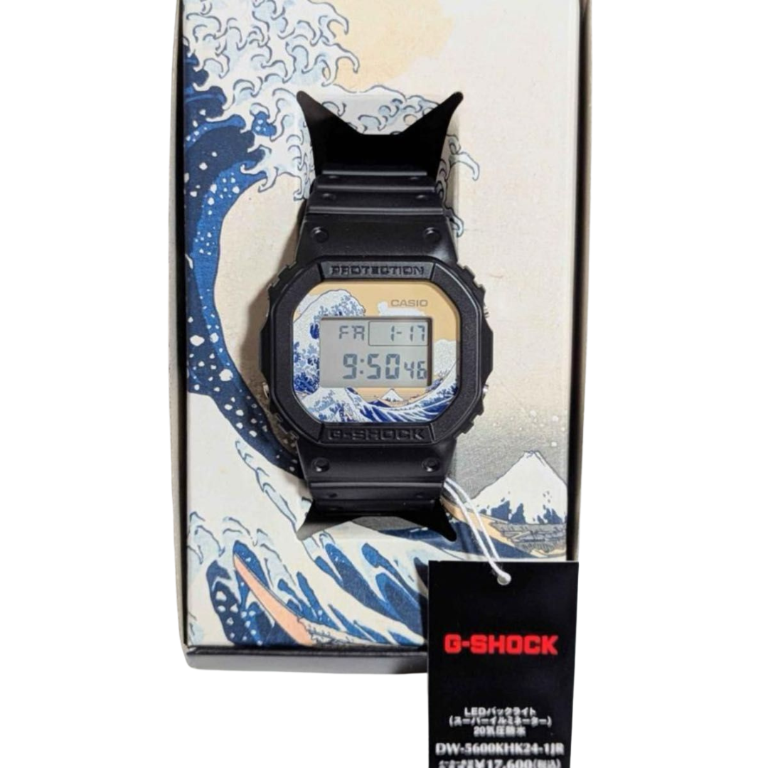 CASIO G-SHOCK DW-5600KHK24-1JR Hokusai Limited Japan Made