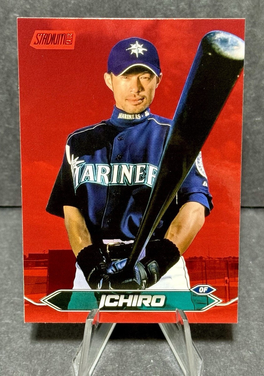 2024 Topps Stadium Club Ichiro #244 Red Foil Parallel Seattle