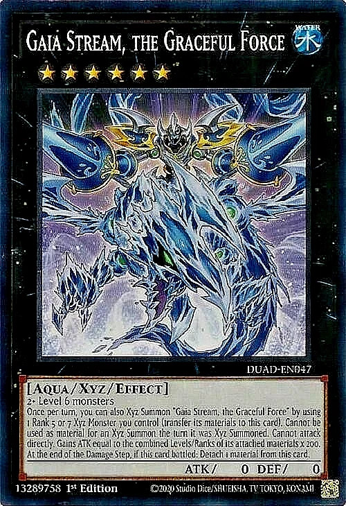 Gaia Stream, the Graceful Force DUAD-EN047 Duelist's Advance 1st