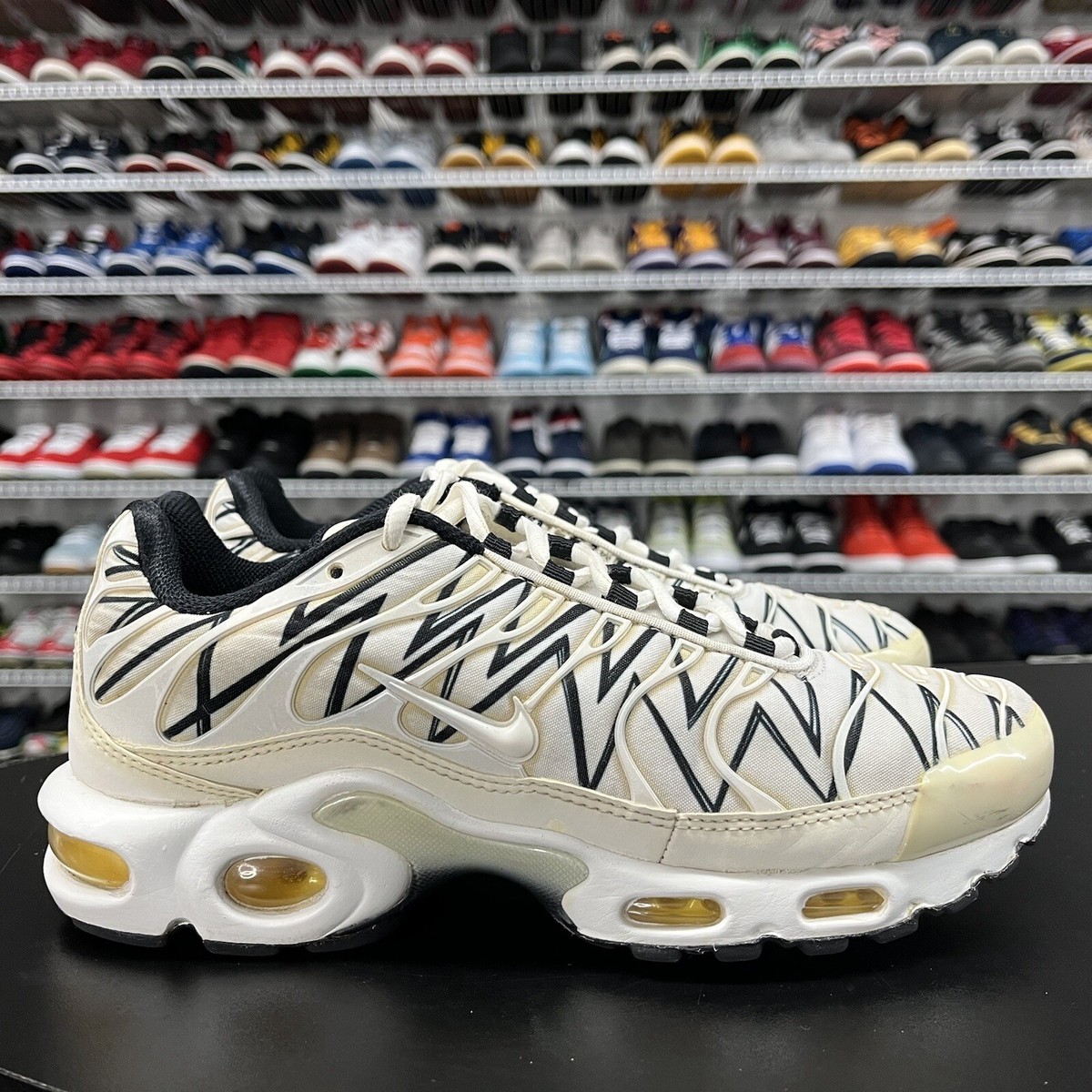 Nike Air Max Plus Shark White AJ6311-100 Men's Size 7 | eBay