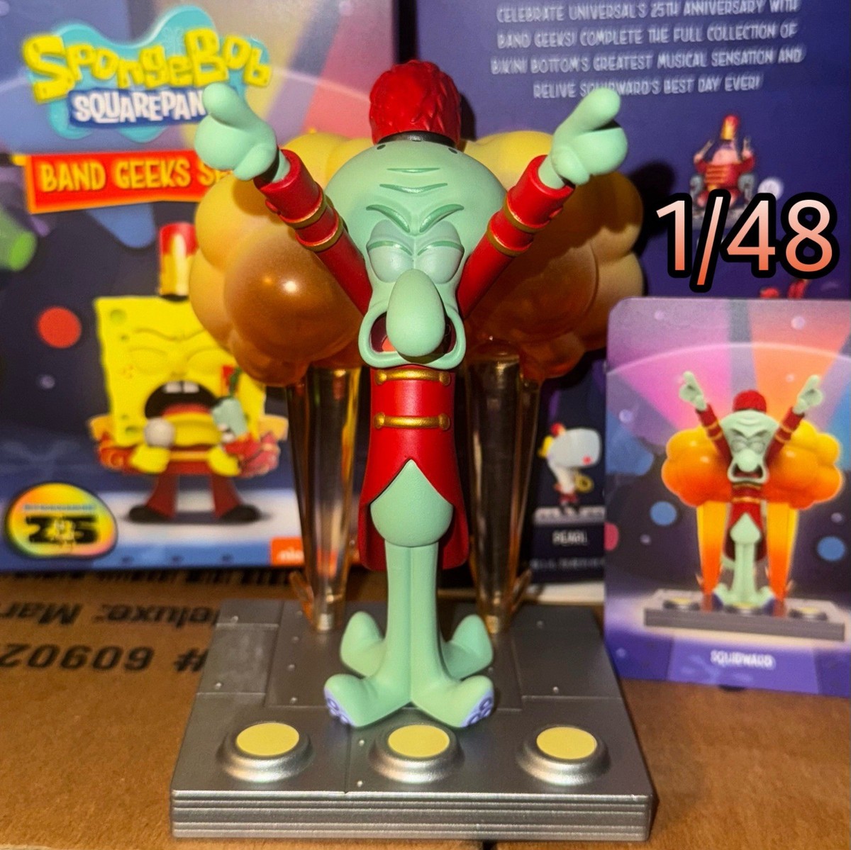 1/48 Chase Squidward SpongeBob SquarePants Mighty Jaxx Band Geeks
