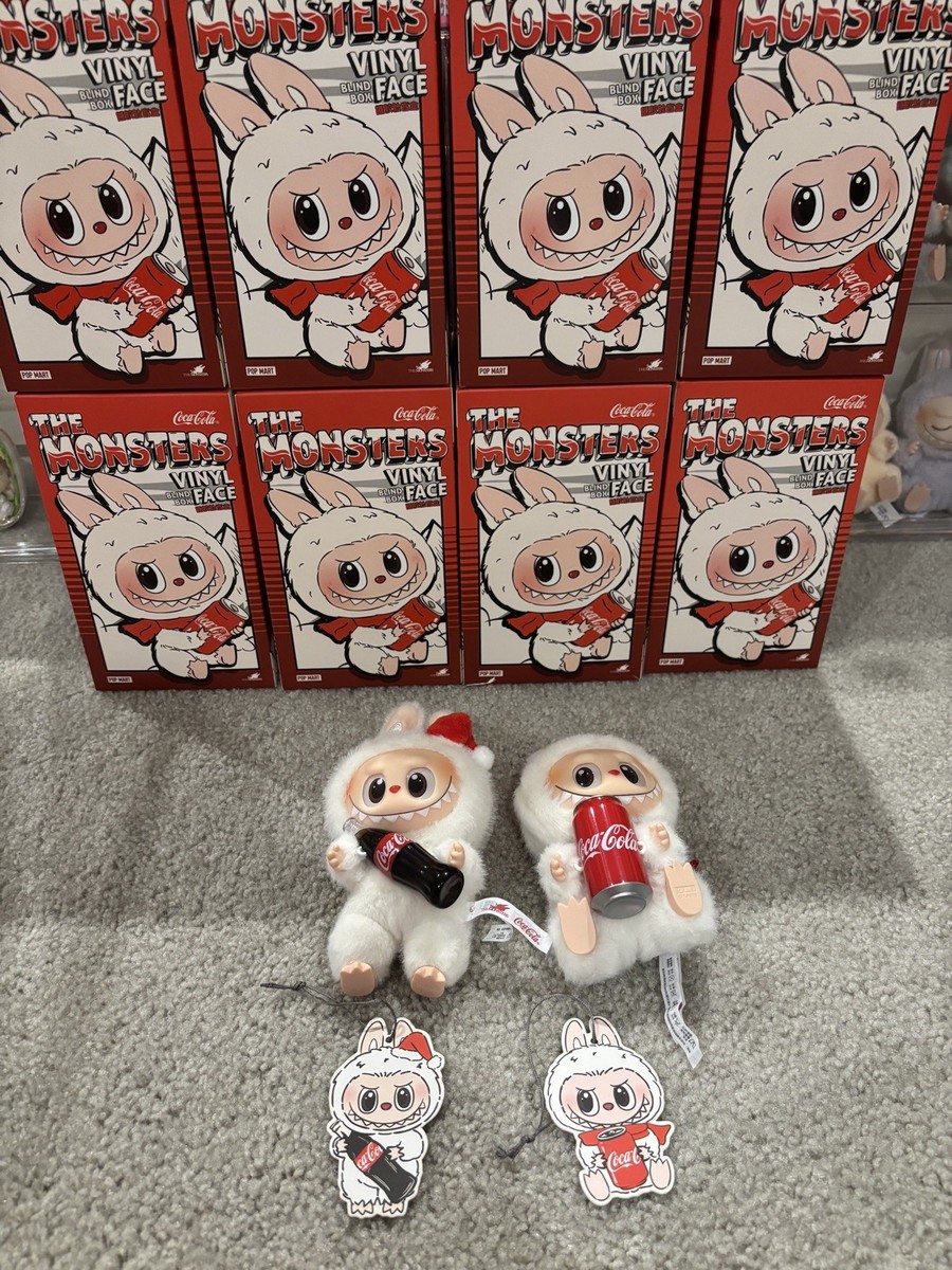100% AUTHENTIC Pop Mart Labubu The Monsters Coca Cola Can Bottle