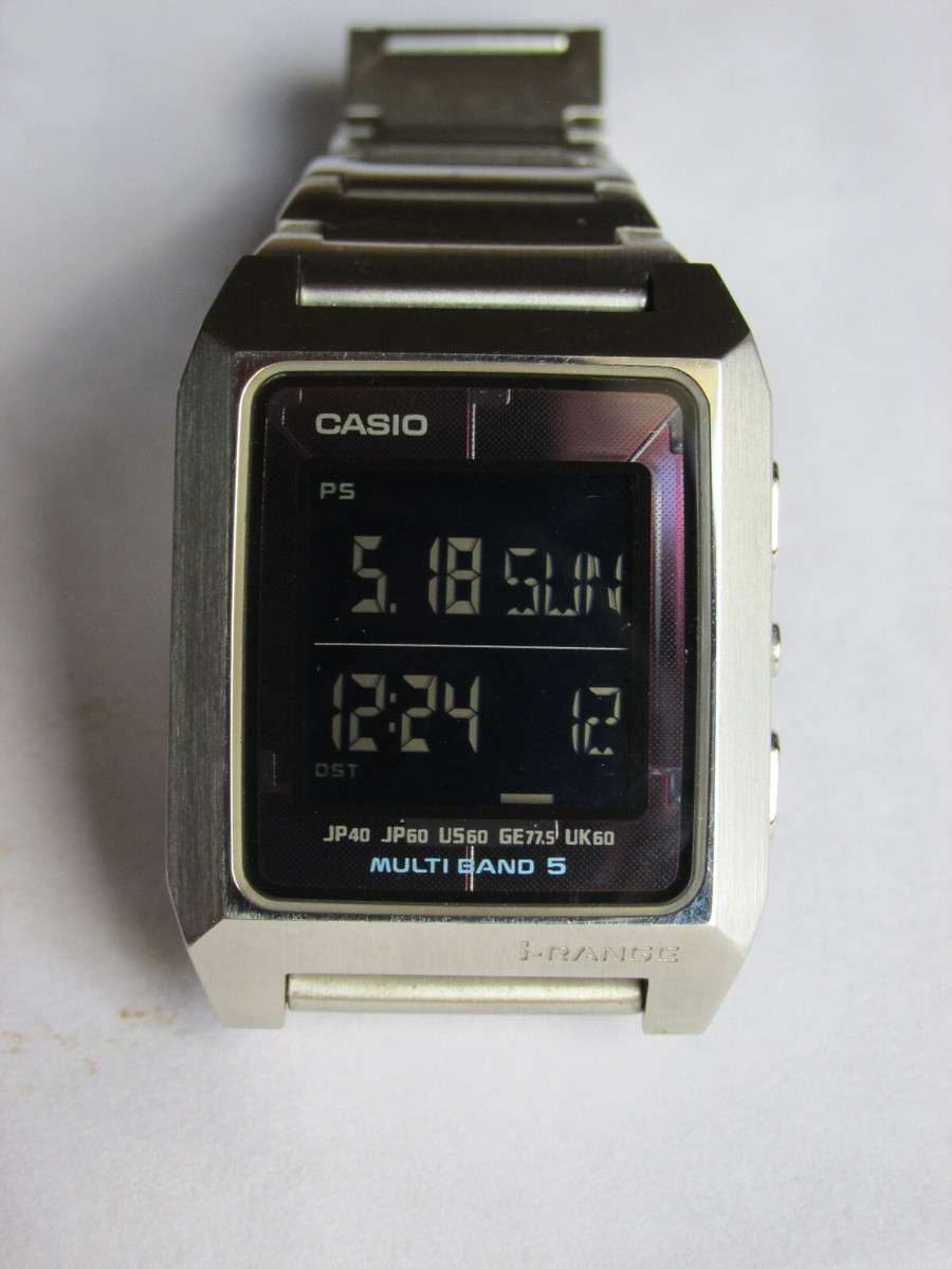 VINTAGE CASIO IRW-M200 WV-M400 i-RANGE MULTI BAND 5 TOUGH SOLAR