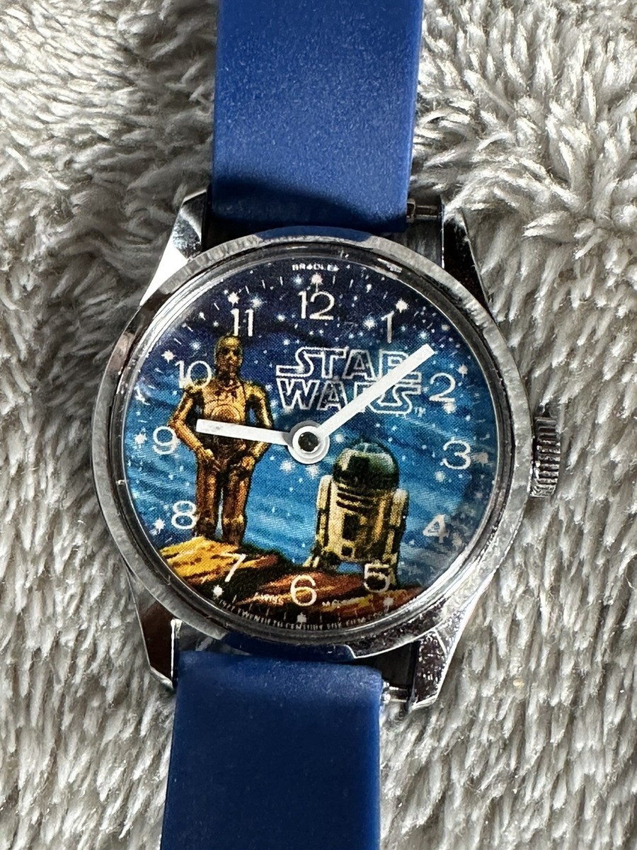 Vintage 1977 Bradley Star Wars 20th Century Fox Swiss Watch Wind