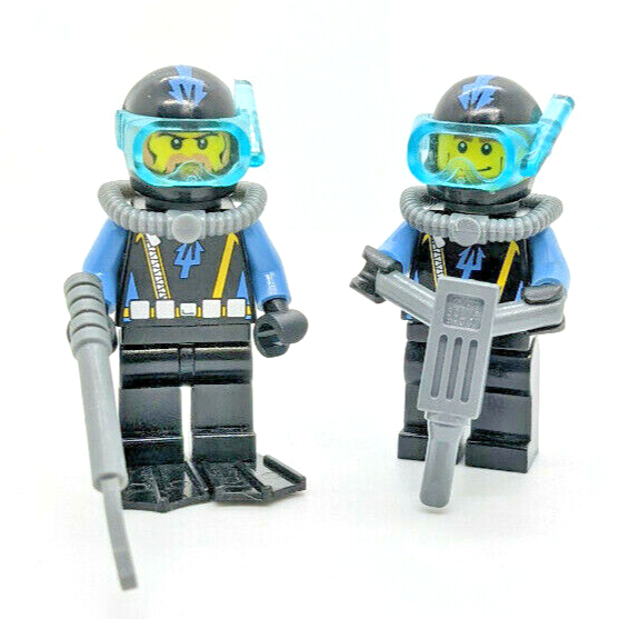 LEGO Aquazone Aquaraiders: Diver 6 + Diver 7 Angler Ambush (aqu025