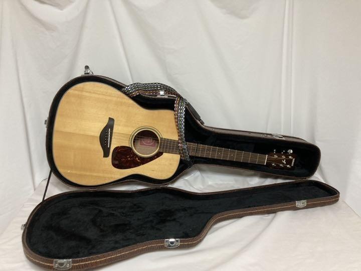 Acoustic Guitar YAMAHA FG-700S Natural with Hard Case | eBay