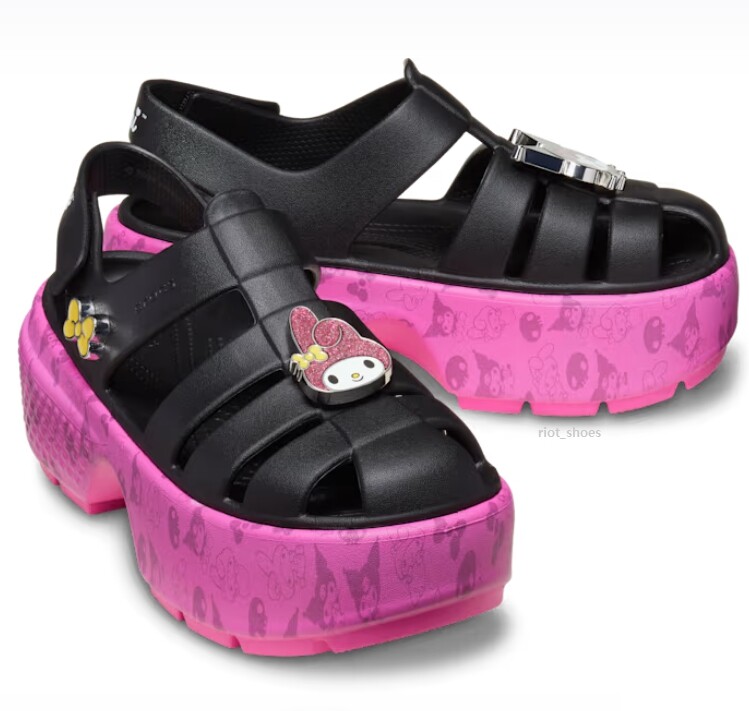 CROCS X My Melody Kuromi Stomp Sandal - 210104 Expeditedship | eBay