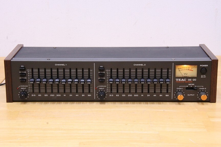 TEAC 2ch Left/Right Independent 10-band Graphic Equalizer GE-20 | eBay