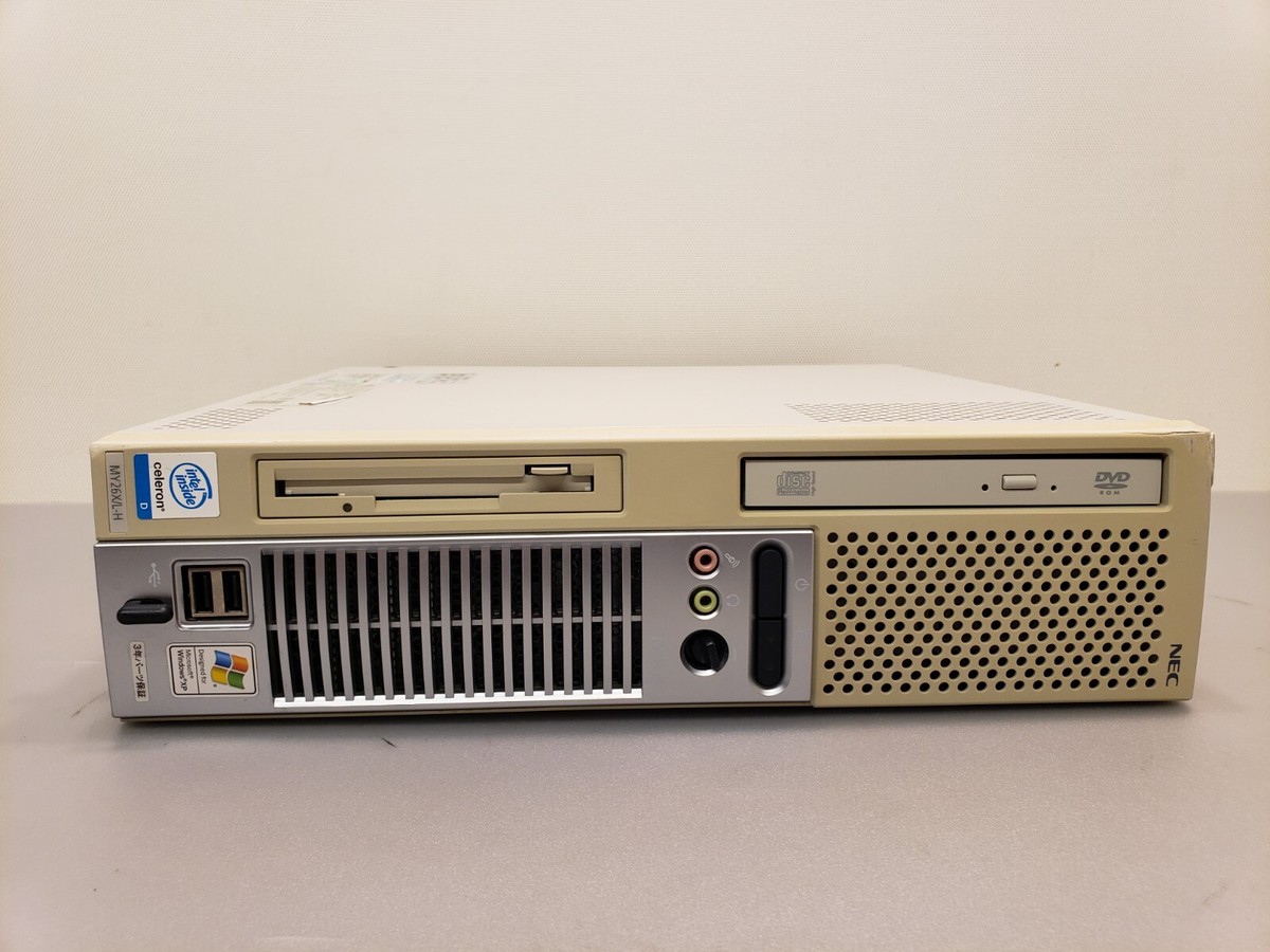 Vintage NEC Mate MY26X/L-H Celeron 2.66GHz 1GB Desktop PC WinXP PC