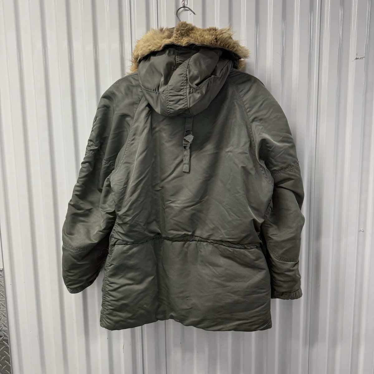 Vintage 1950s US Air Force N3B Parka Coat Sz Medium Flying Jacket